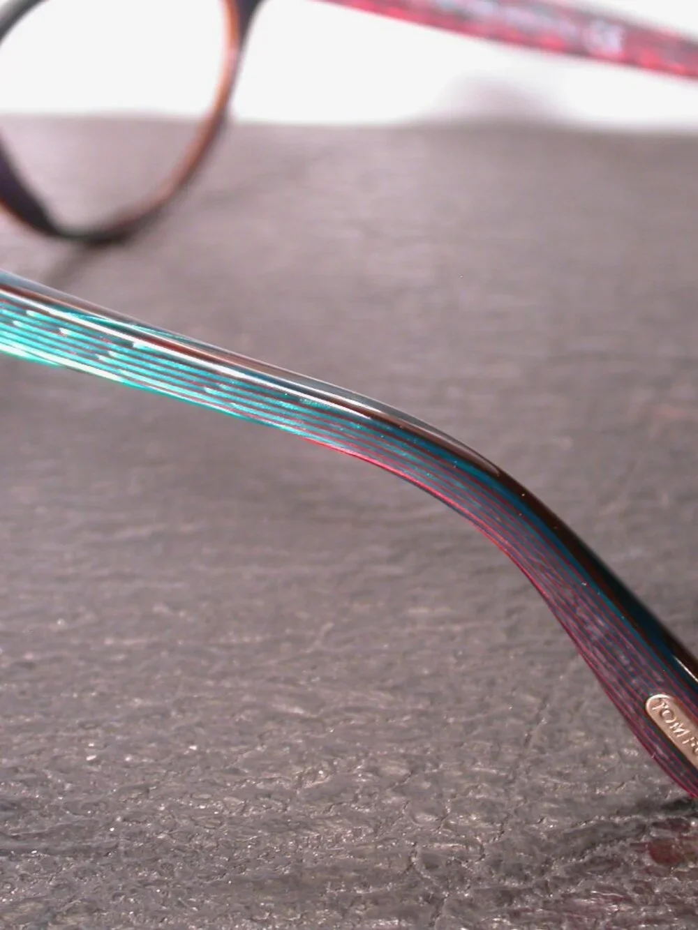 Tom Ford Incredible Blue Green Purple Glow Eyeglasses Made in Italy